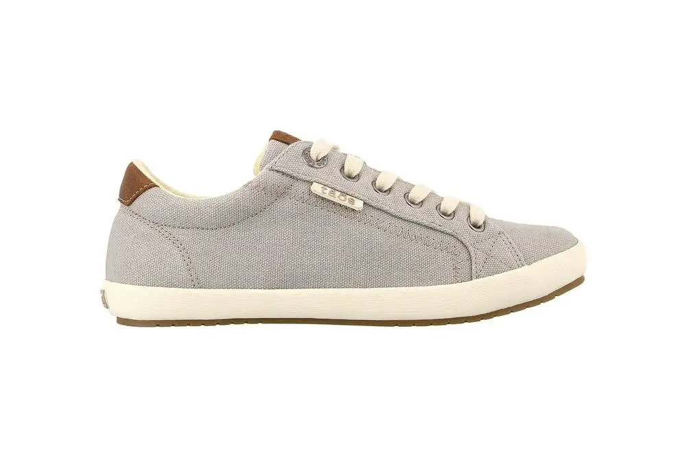 TAOS WOMEN'S STAR BURST GREY/TAN SNEAKER 9 M US